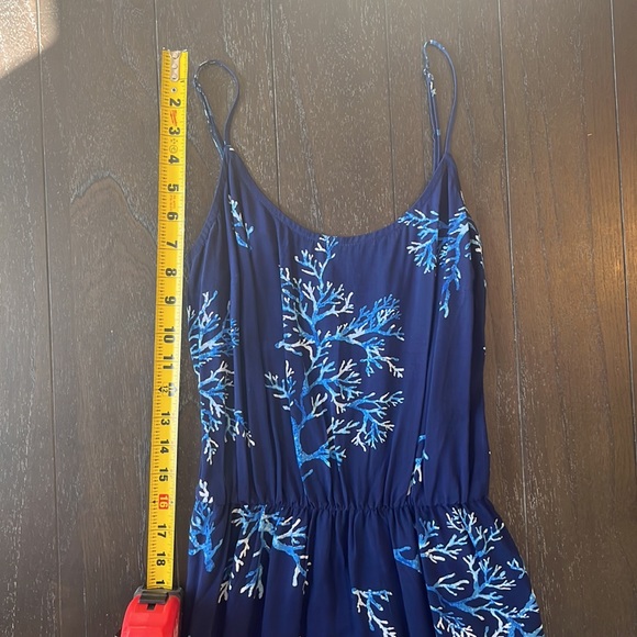 Old Navy Coral Print Spaghetti Strap Sleeveless Mini Dress - Picture 13 of 16